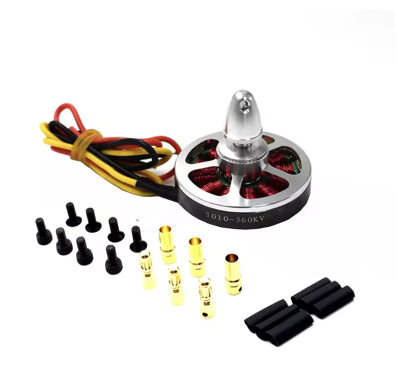 Moteur brushless 5010-14 360KV avec sa visserie